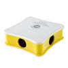 5 in 1 12 - 24V Portable One-to-three Dual-core Car Cigarette Lighter with 4 USB Port Current Voltage Temperature Indicator