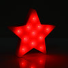Plastic Star Shaped LED Light Decorative Candle Lamp