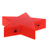 Plastic Star Shaped LED Light Decorative Candle Lamp