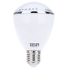 E27 6W Intelligent Remote Control Colorful Smart LED Light Bulb