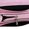 Three Feather Solid Color Lady Inclined Shoulder Bag with Chain Decoration