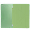 Ultra Slim Removable PU Leather PC Back Cover Smart Sleep Multi-folding Stand for iPad Air