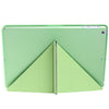 Ultra Slim Removable PU Leather PC Back Cover Smart Sleep Multi-folding Stand for iPad Air