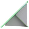 Ultra Slim Removable PU Leather PC Back Cover Smart Sleep Multi-folding Stand for iPad Air