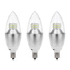 3PCS E12 110V 6W SMD 3014 LED Candle Light