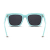 Stylish Female Color Coated Square Frame UV Protection Sunglasses
