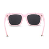 Stylish Female Color Coated Square Frame UV Protection Sunglasses