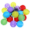 Multi Color Mini Nylon LED String Patio Lights