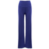 Fashionable Mid Elastic Waist Boot Cut Wide Leg Pants for Women