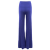 Fashionable Mid Elastic Waist Boot Cut Wide Leg Pants for Women