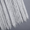 Trendy Round Collar Sleeveless See-through Slim Tassel Hollow Out T-shirt for Women
