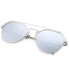 Stylish Unisex Color Coated Hollow Irregular Sunglasses