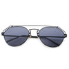 Stylish Unisex Color Coated Hollow Irregular Sunglasses