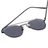 Stylish Unisex Color Coated Hollow Irregular Sunglasses