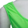 Active Round Collar Slim Fluorescence Color Tank Top for Women