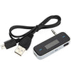Wireless 3.5mm Jack Car FM Transmitter for iPod / iPhone 3G / 3GS / 4S / MP3 / MP4