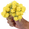PE Rose Foam Artificial Silk Flowers Bouquet Wedding Decoration Wreaths