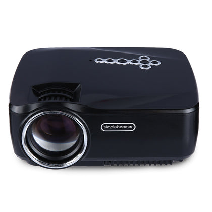 GP - 70UP Android 6.0 Full HD 1200 Lumens Mini LCD Projector Home Theater Support Bluetooth DLNA Miracast Airplay EZCast Multi-language