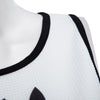 Trendy Round Collar Seeleless Print Slim Tank Top for Women