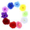 50pcs Fake Roses Flowers Bridal Clips Wedding Heads Party Decoration