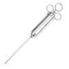 Food Flavor Seasoning Meat Marinade Injector Kit Injection Gun with 2 Needles