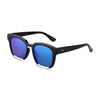 Fashionable Ladies Oversize Square Frame Color Coated Sunglasses