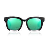 Fashionable Ladies Oversize Square Frame Color Coated Sunglasses