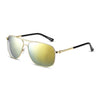 Vintage Ladies Oval Frame Color Coated Sunglasses