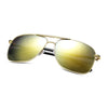 Vintage Ladies Oval Frame Color Coated Sunglasses