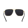 Vintage Ladies Oval Frame Color Coated Sunglasses