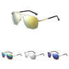Vintage Ladies Oval Frame Color Coated Sunglasses