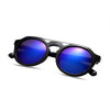 Fashionable Ladies Color Coated Round Frame Sunglasses