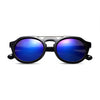 Fashionable Ladies Color Coated Round Frame Sunglasses