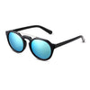 Fashionable Ladies Color Coated Round Frame Sunglasses