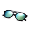 Fashionable Ladies Color Coated Round Frame Sunglasses