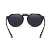 Fashionable Ladies Color Coated Round Frame Sunglasses