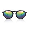 Fashionable Ladies Color Coated Round Frame Sunglasses