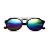 Fashionable Ladies Color Coated Round Frame Sunglasses