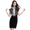 Butterfly Sleeve Bowknot Dress