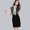 Butterfly Sleeve Bowknot Dress