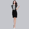 Butterfly Sleeve Bowknot Dress