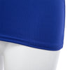 Women Sexy Scoop Collar Short Sleeve Cut Out Pure Color T-Shirt