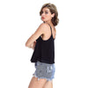 Cami Embroidered Layered Chiffon Tank Top