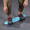 22 Inches Mini Cruiser Banana Style Longboard Pastel Color Board with LED Flashing Wheels