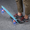 22 Inches Mini Cruiser Banana Style Longboard Pastel Color Board with LED Flashing Wheels