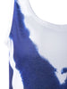 Fashionable Loose-Fitting Simple Scoop Neck Sleeveless Printing T-shirts For Women