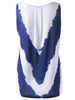 Fashionable Loose-Fitting Simple Scoop Neck Sleeveless Printing T-shirts For Women