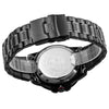 6.11 NO - 009 Male Photovoltaic Energy Quartz Watch Mineral Reinforced Glass Calendar Five-pointed Star Pattern Wristwatch