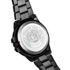 6.11 NO - 009 Male Photovoltaic Energy Quartz Watch Mineral Reinforced Glass Calendar Five-pointed Star Pattern Wristwatch