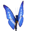 2pcs Solar Powered RGB LED Fiber Optic Butterfly Light Outdoor Color-changing Lawn Lamp